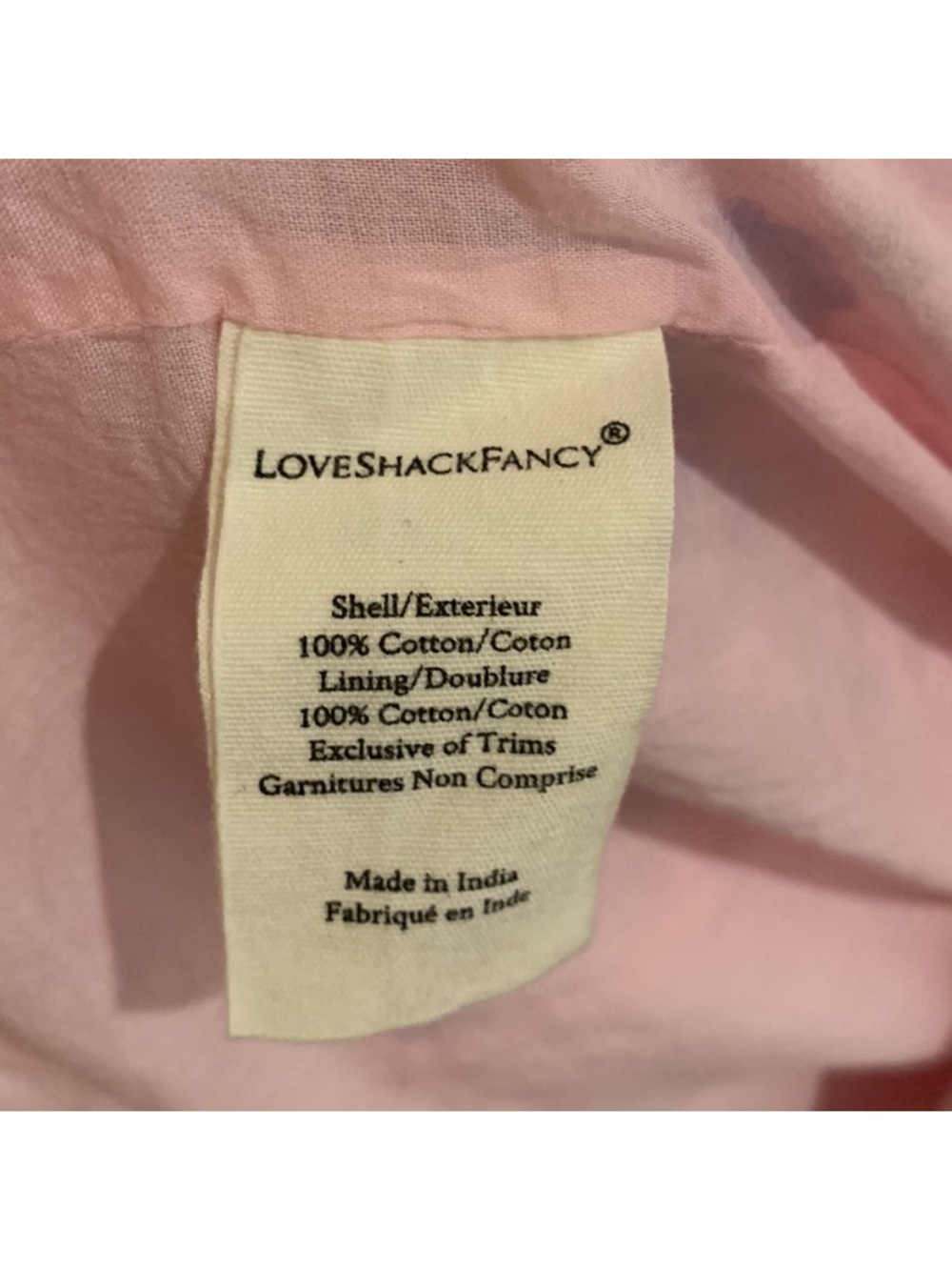 Loveshackfancy Pink Floral Cottagecore Falune Cotton Maxi Drop Waist Skirt XXL - Picture 10 of 15
